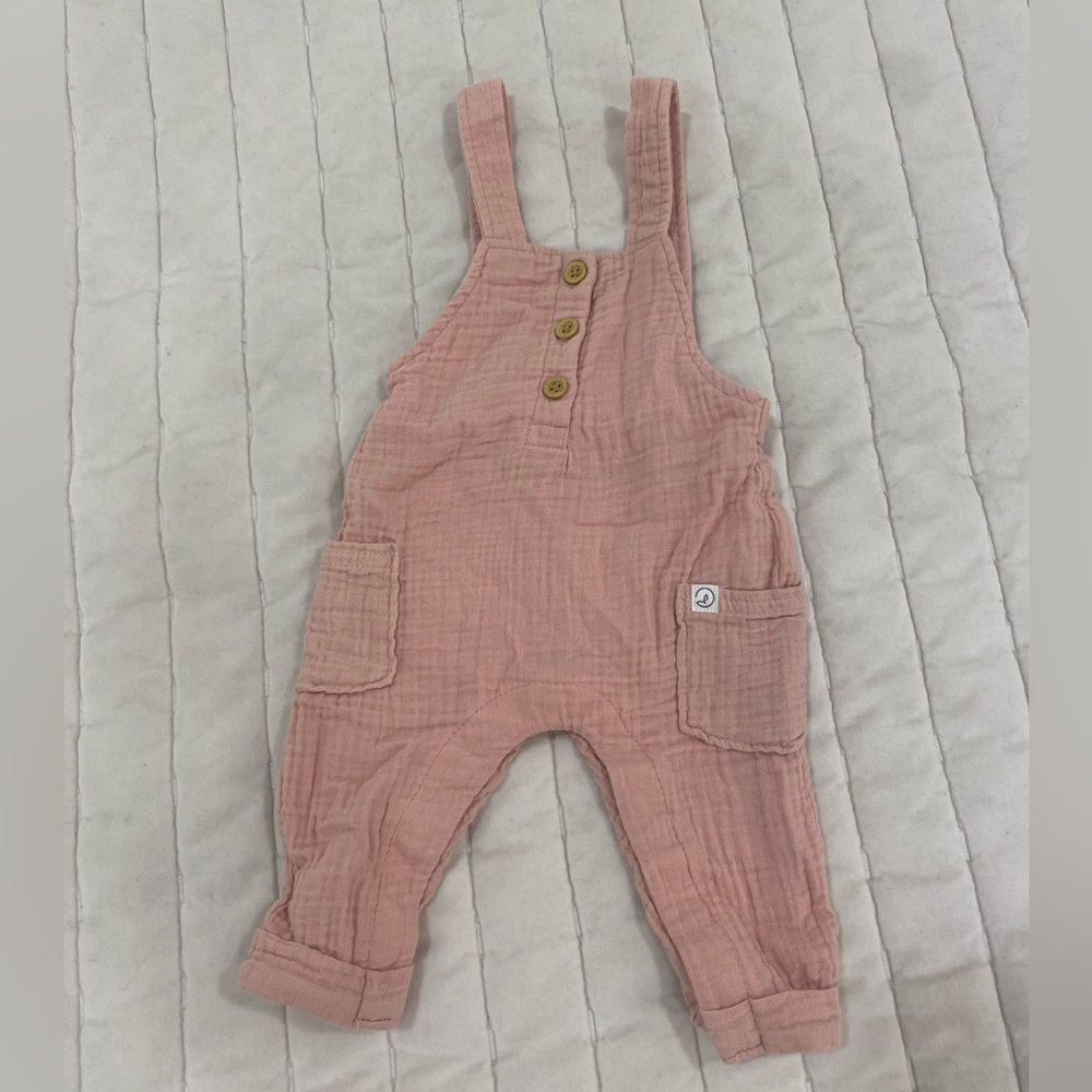little planet by carter's Organic Cotton Gauze Overall Jumpsuit